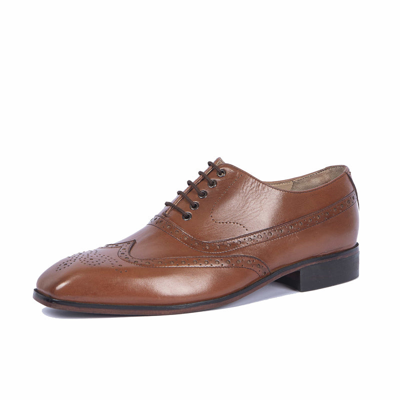 Oxford Shoes Tan Brown for Men
