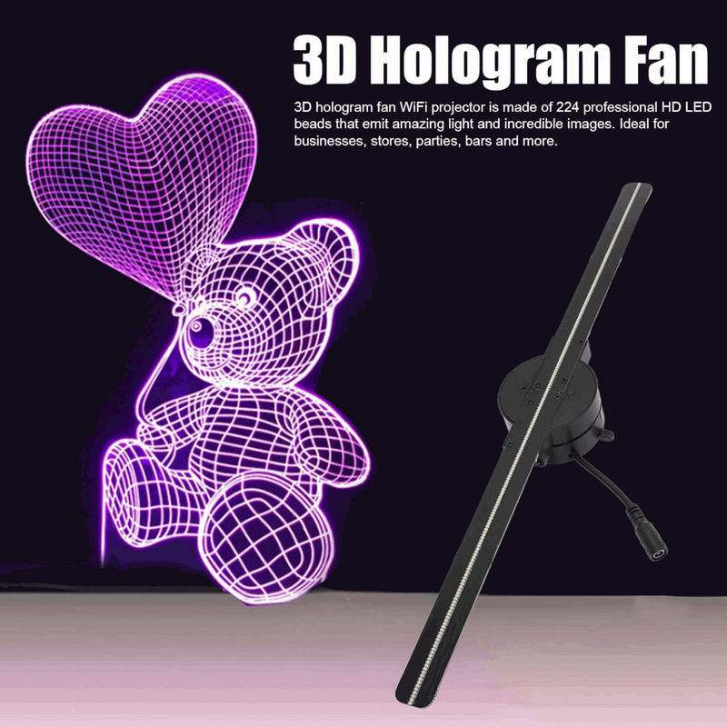 3D Hologram Projector Fan