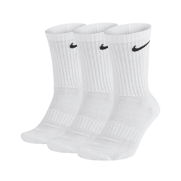 Nike Cushion Socks White Pack of 3