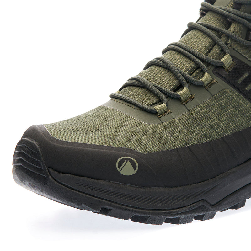 Waterproof Hiking Shoe Olive Green for Men
