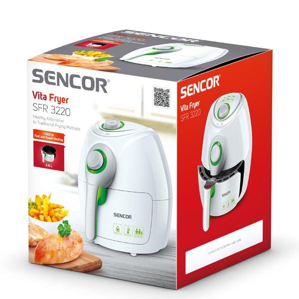 Sencor SFR3220WH Vita Airfryer Original Brand Kitchen Appliances available in Pakistan Lahore