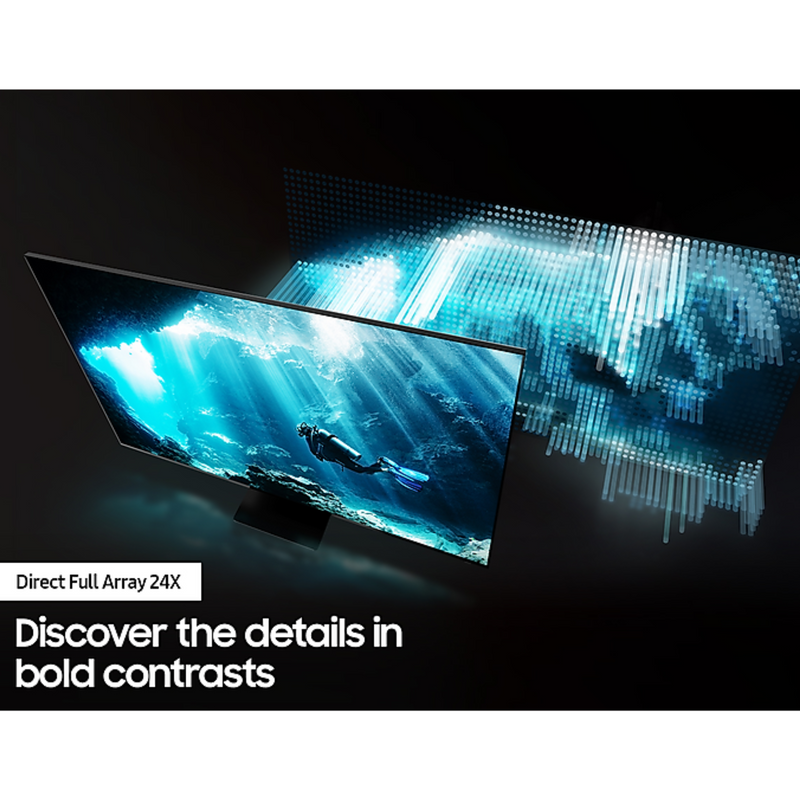 Experience stunning visuals with Samsung LED