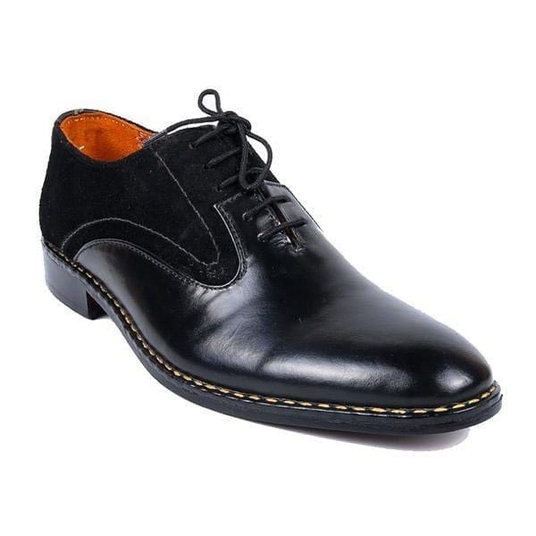 Plain Suede Formal Shoe Black